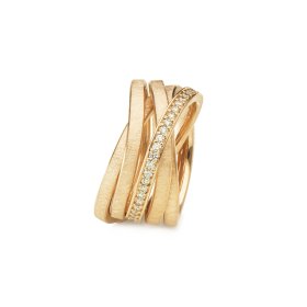 Gelbgold, Ringe, Schmuckwerk Saturn Ring SR555-WE-GG