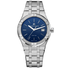 Damen- und Herrenuhr, Maurice Lacroix Aikon Quartz Date 40mm, Ref: AI1108-SS00F-430-C
