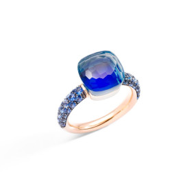 Roségold, Ringe, Pomellato Nudo Classic Ring, Ref: PAB9040O6BKRZALTL_58