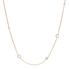Rotgold, Halsschmuck, Schmuckwerk Alpen Halskette GH905-RG-PT-L