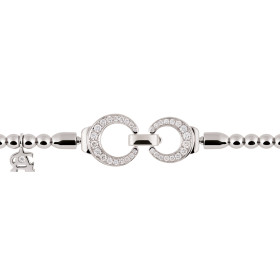 Weißgold, Armschmuck, Al Coro Mezzaluna Attrae Armband, Ref: BA43W18_BA15WW_BA18W_BA10WW_ACW