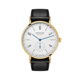         Damen- und Herrenuhr, NOMOS Glashütte Tangente Gold Neomatik 38 Update 195