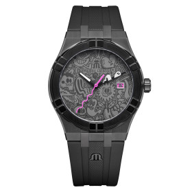 Damen- und Herrenuhr, Maurice Lacroix Aikon Quartz Wotto Limited Edition AI1108-PVL20-090-2