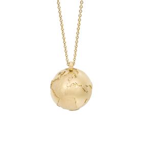 Gelbgold, Halsschmuck, Schmuckwerk Halskette Meine Welt OH134-GG
