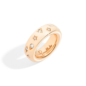 Roségold, Ringe, Pomellato Iconica Ring, Ref: PA9106EO7000DB000_60