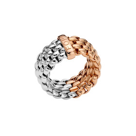         Roségold &amp; Weißgold, Ringe, FOPE Essentials Flex'it Ring 07E04AX_XX_1_XRX_0XS