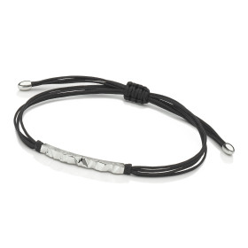 Weißgold, Armschmuck, Schmuckwerk Alpen Textilband GA810-WG