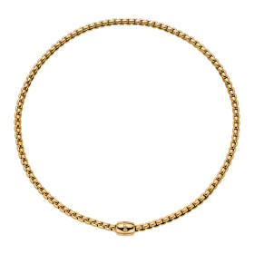 Gelbgold, Halsschmuck, FOPE Eka Flex'it Halskette, Ref: 07F01CX_BB_G_XGX_034