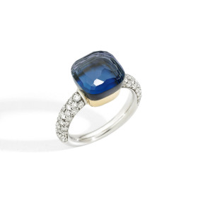 Weißgold, Ringe, Pomellato Nudo klassischer Ring , Ref: PAC0040O6WHRB0TTU_64
