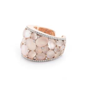 Roségold, Ringe, Al Coro Mezzaluna Ring R7137WMR