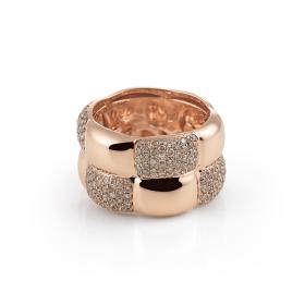 Roségold, Ringe, Al Coro La Piazza Ring NR453BDR