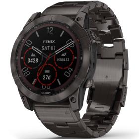Herrenuhr, Garmin fēnix® 7X Sapphire Solar 010-02541-27