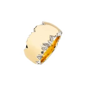 Gelbgold, Ringe, Schmuckwerk Alpen Ring GR335-GG