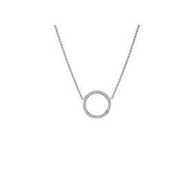 Weißgold, Halsschmuck, Schmuckwerk Halskette Saturn SH105-WG