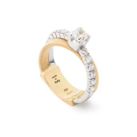 Weißgold, Ringe, Marco Bicego Masai Ring AG330_B4_YW_M5