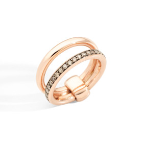 Roségold, Ringe, Pomellato Pomellato Together Bandring, Ref: PAC0100O7BKRDBR00_62