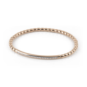 Roségold, Armschmuck, Al Coro Stretchy Men Armband, Ref: A361R