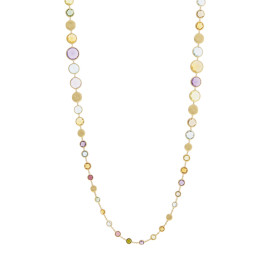         Gelbgold, Halsschmuck, Marco Bicego Jaipur Colour Lange Halskette CB2159 MIX01 Y