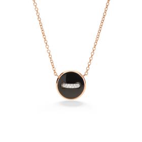Roségold, Halsschmuck, Pomellato Pom Pom Dot Halskette PCC4030O7WHRDB0ON