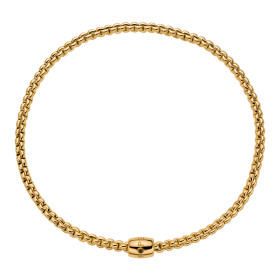 Gelbgold, Halsschmuck, FOPE Eka Flex'it Halskette, Ref: 07F10CX_BN_G_XGX_034