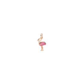 Roségold, Halsschmuck, DoDo Anhänger Flamingo DMC5012-PHENI-ERS9R