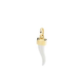 Silber, Halsschmuck, DoDo Anhänger Horn aus Gelbgold und Silber DMC5007-HORNX-009GA