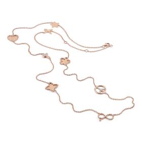 Roségold, Halsschmuck, Al Coro Palladio Collier C248R80
