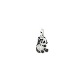         Silber, Halsschmuck, DoDo Anhänger Panda DMC6034-PANDA-DBXAG