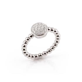 Weißgold, Ringe, Al Coro Palladio Ring NR3701W