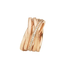 Rotgold, Ringe, Schmuckwerk Saturn Ring SR755-WE-RG