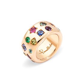 Roségold, Ringe, Pomellato Iconica Großer Color Ring, Ref: PAB9012O7000000VA_66