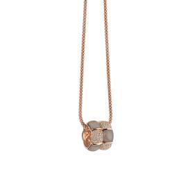 Roségold, Halsschmuck, Al Coro La Piazza Anhänger NP569SQR