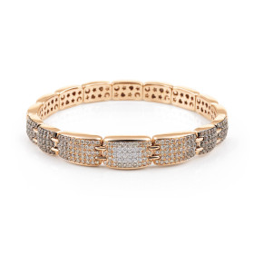         Roségold, Armschmuck, Al Coro La Piazza Armband NBF2898BD