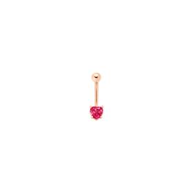 Roségold, Ohrringe, DoDo Piercing Herz DHC3013-PRCNG-SR0OR