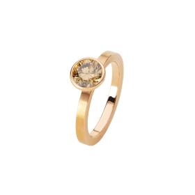 Rotgold, Ringe, Schmuckwerk Alpen Solitairering GT534-RG-BB