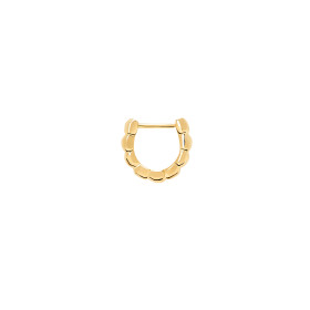         Gelbgold, Ohrringe, DoDo Creole Granelli DOC5004-GRANX-000OG
