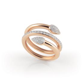 Roségold, Ringe, Al Coro Goccia Ring NR530WR