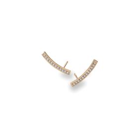 Rotgold, Ohrringe, Schmuckwerk Saturn Ohrstecker SO905-RG