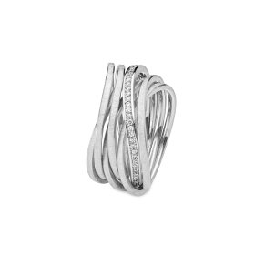 Platin, Ringe, Schmuckwerk Saturn Ring SR575-WE-PT