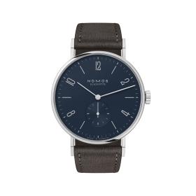 Herrenuhr, NOMOS Glashütte Tangente 38 nachtblau 166