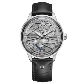         Damen- und Herrenuhr, Maurice Lacroix 1975 Master Grand Date Retrograde 758008-SS001-090-2