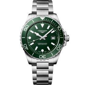 Damen- und Herrenuhr, Longines HYDROCONQUEST, Ref: L3.769.4.06.6