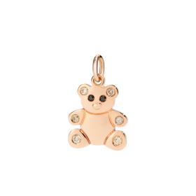 Roségold, Halsschmuck, DoDo Anhänger Teddybär „Precious“ DMB7049-TBEAR-DBX9R