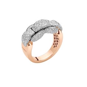 Weißgold, Ringe, FOPE Eka Ring mit Diamanten 77305AX_PB_G_XBX_140