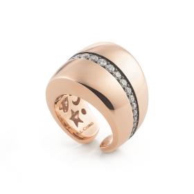 Roségold, Ringe, Al Coro Mezzaluna Ring R7125R