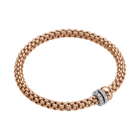 Weißgold, Armschmuck, FOPE Solo Flex'it Armband 62506BX_PB_R_BBR_0XS