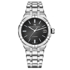 Damen- und Herrenuhr, Maurice Lacroix Aikon Automatic Date 39mm, Ref: AI6007-SS00F-330-A