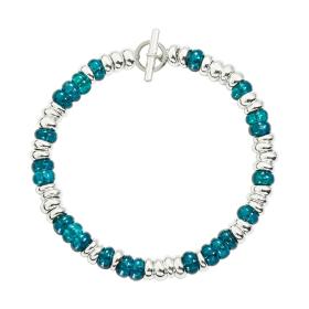 Silber, Armschmuck, DoDo Rondelle-Armband DBC2004-RONDE-VP0AG
