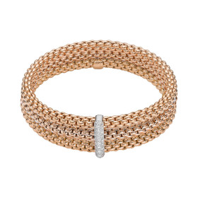         Roségold, Armschmuck, FOPE Solo Flex'it Armband 53006BX_BB_R_XBX_00S