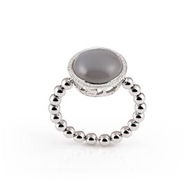 Weißgold, Ringe, Al Coro Palladio Ring NR4033GMW